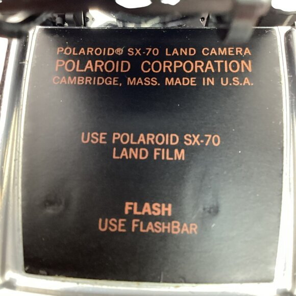 Vintage 1970’s Polaroid SX-70 Film Land Camera Original Tan Leather Case - Picture 4 of 16